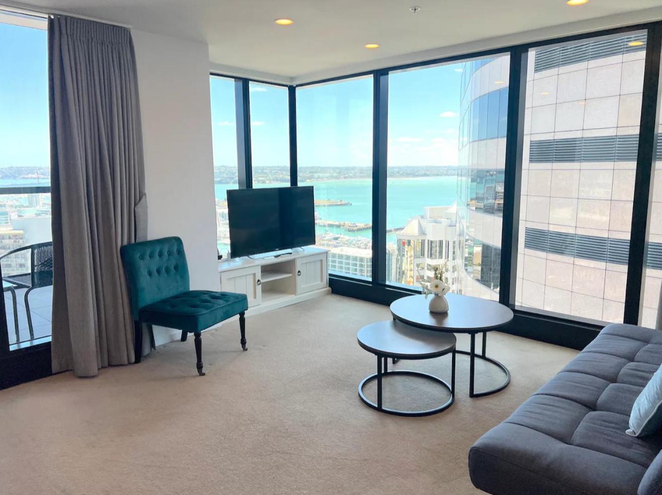 Gorgeous Seaview 2 Bedroom Apartment In Auckland Cbd Ngoại thất bức ảnh