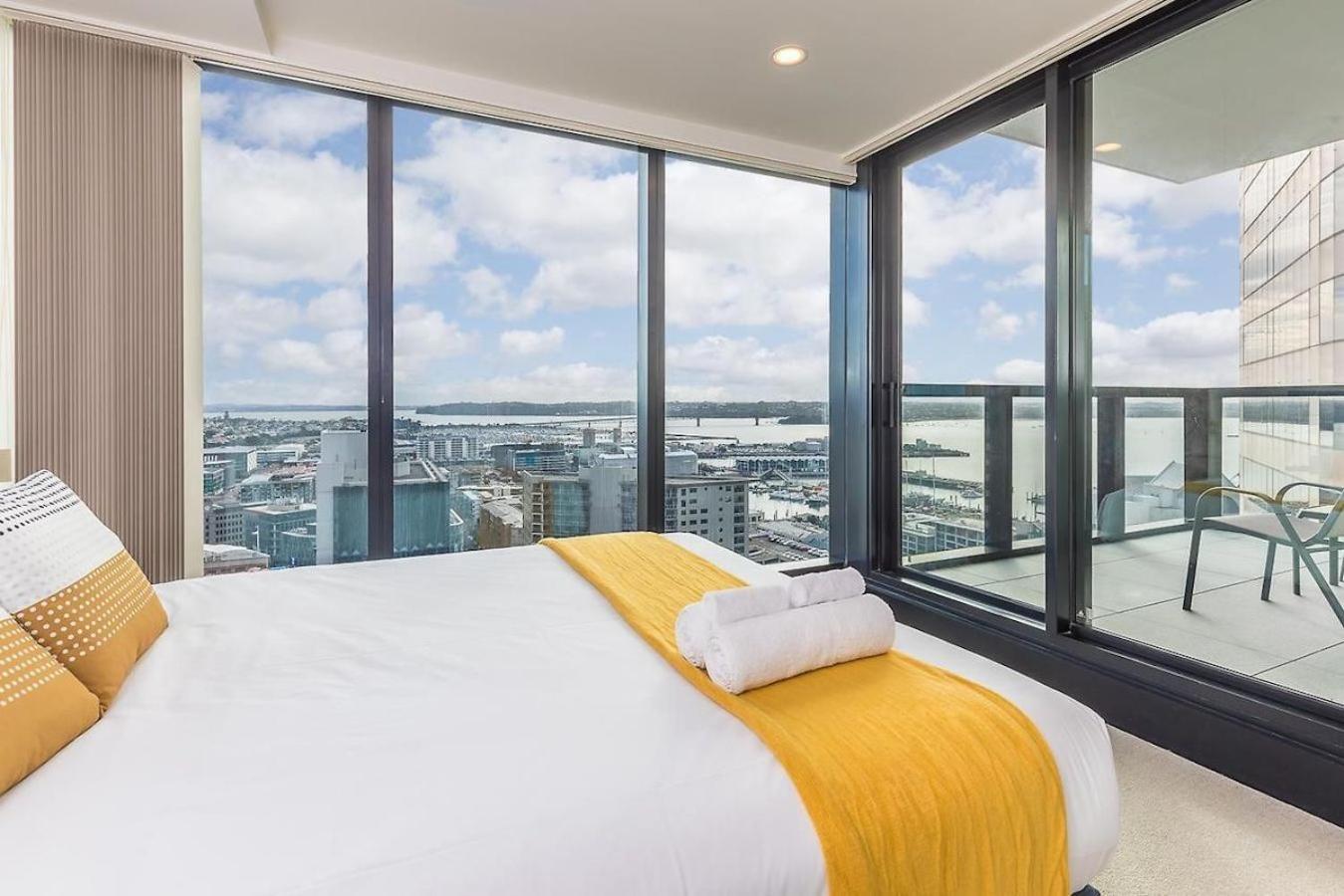 Gorgeous Seaview 2 Bedroom Apartment In Auckland Cbd Ngoại thất bức ảnh