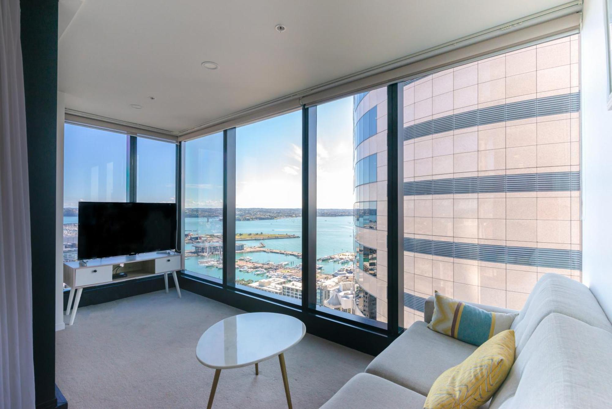 Gorgeous Seaview 2 Bedroom Apartment In Auckland Cbd Ngoại thất bức ảnh